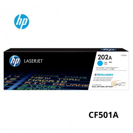 TONER HP CF501A (202A) CYAN...