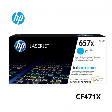 TONER HP CF471X (657X) CYAN...