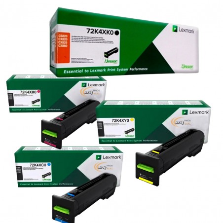 TONER LEXMARK 72K4XC0...