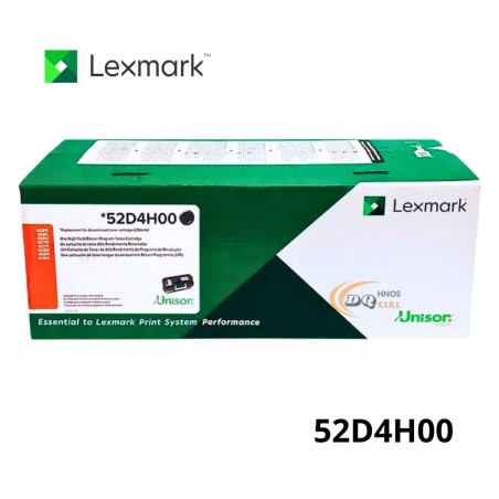 TONER LEXMARK 52D4H00 25K...