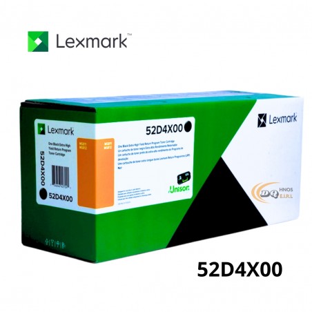 TONER LEXMARK 52D4X00 524X...