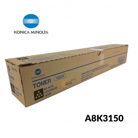 Toner Konica Minolta TN221K...