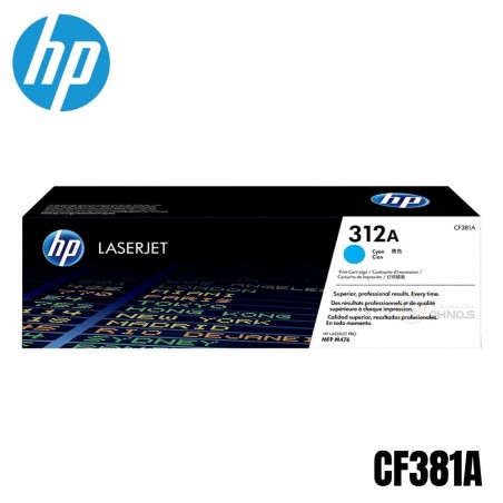 TONER HP CF381A (312A) L.J....