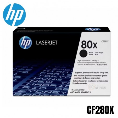 TONER HP CF280X (80X) L.J....