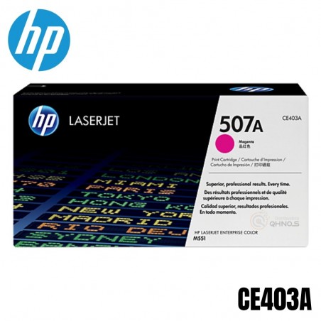 TONER HP 507A MAGENTA...