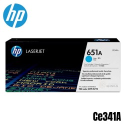 HP 651A Cyan Ce341A...