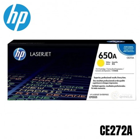 Toner Hp 650A CE272A Yellow...