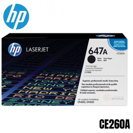 TONER HP CE260A 647A CP4525...