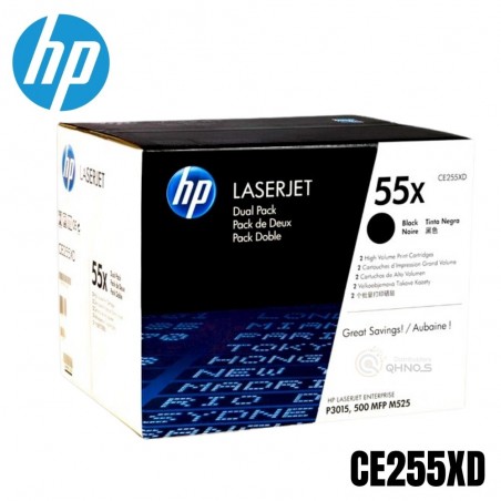HP 55X Original Pack de 2...
