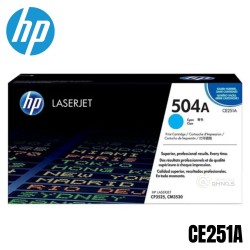 Toner HP 504a CE251A Cyan