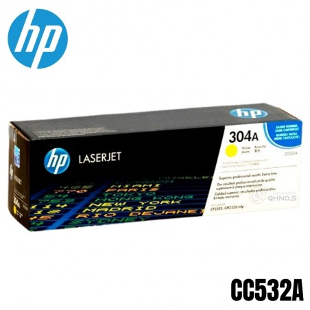 Toner HP 304A CC532A Amarillo