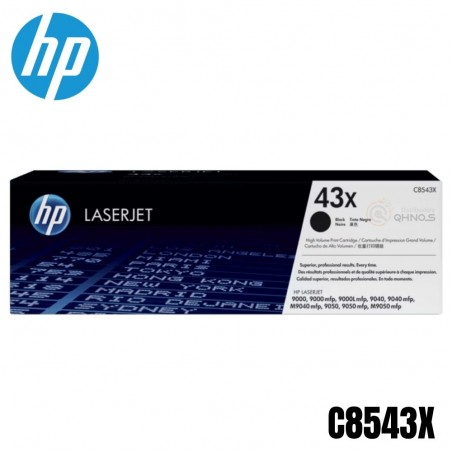 Toner hp 43x C8543X Negro...